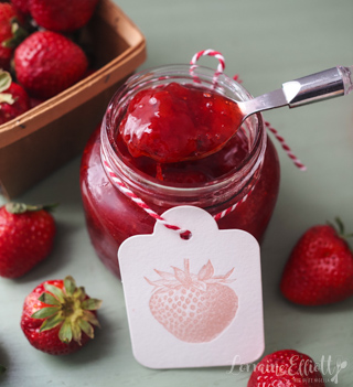 Strawberry Jam Preserves recipe