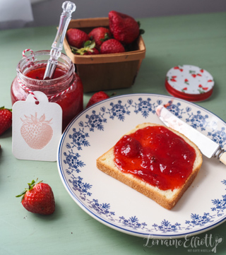Strawberry Jam Preserves recipe