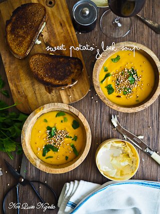 Sweet Potato Leek Soup