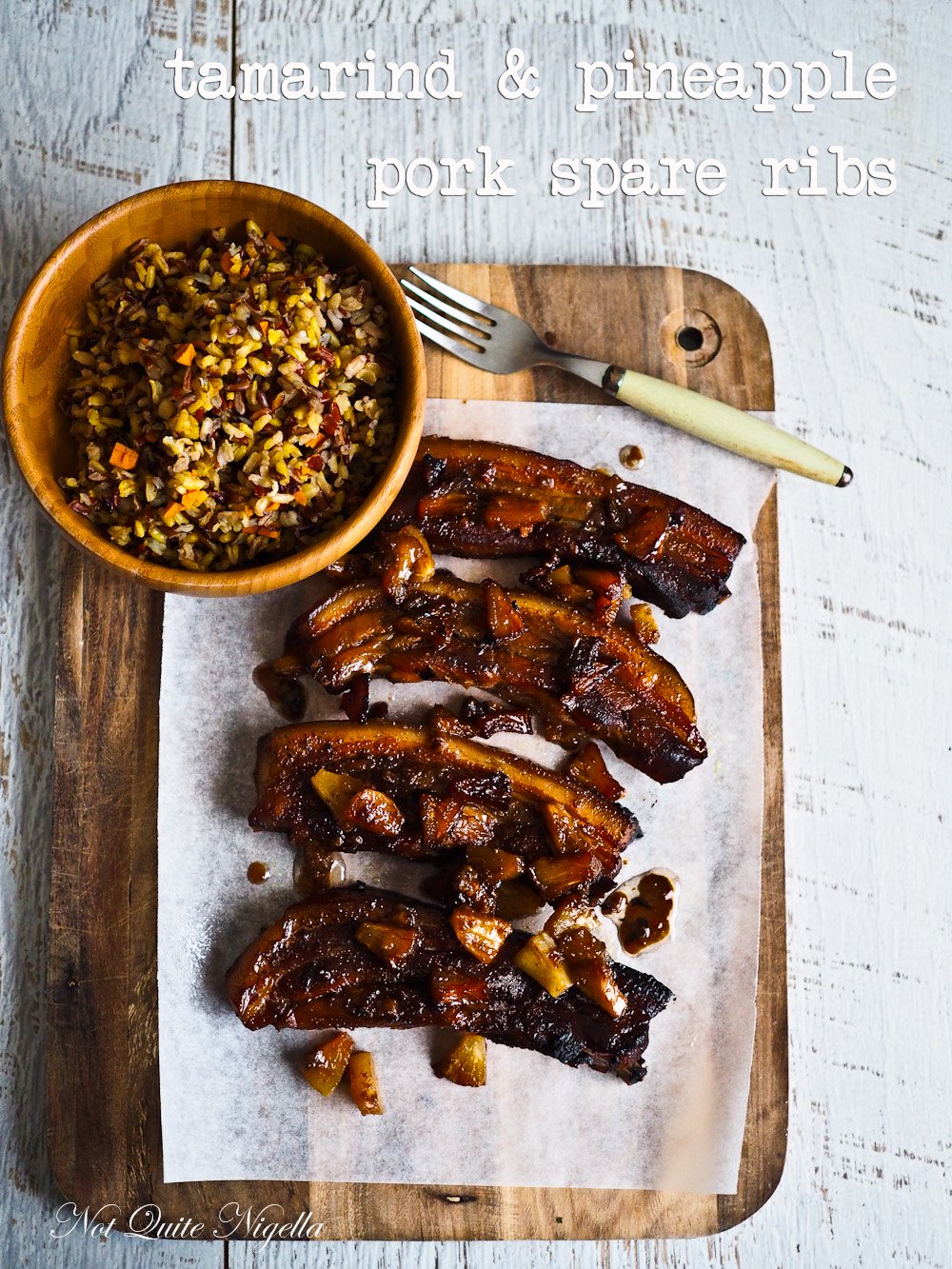 Pineapple Tamarind Pork Spare Ribs Not Quite Nigella