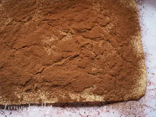 Tiramisu Yule Log