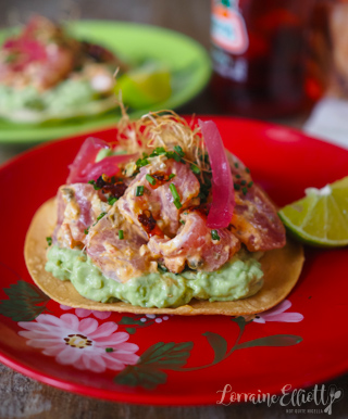 Tuna Tostadas