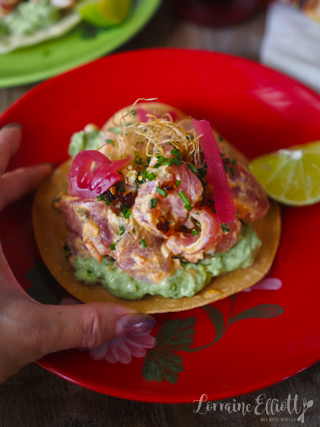 Tuna Tostadas