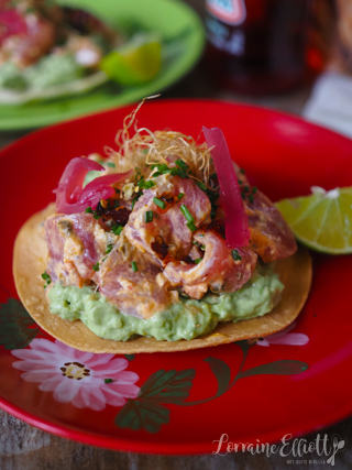 Tuna Tostadas