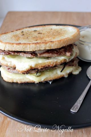 veal toastie, toasted sandwich recipe