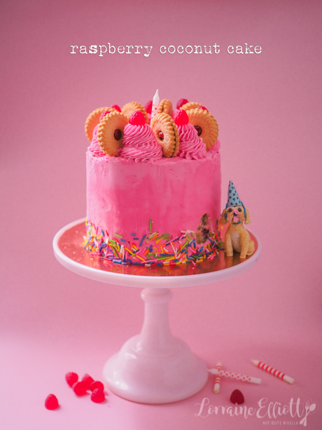 Vegan Birthday Cake @ Not Quite Nigella