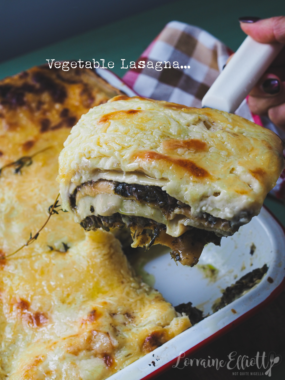 Vegetable Vegetarian Lasagna Not Quite Nigella